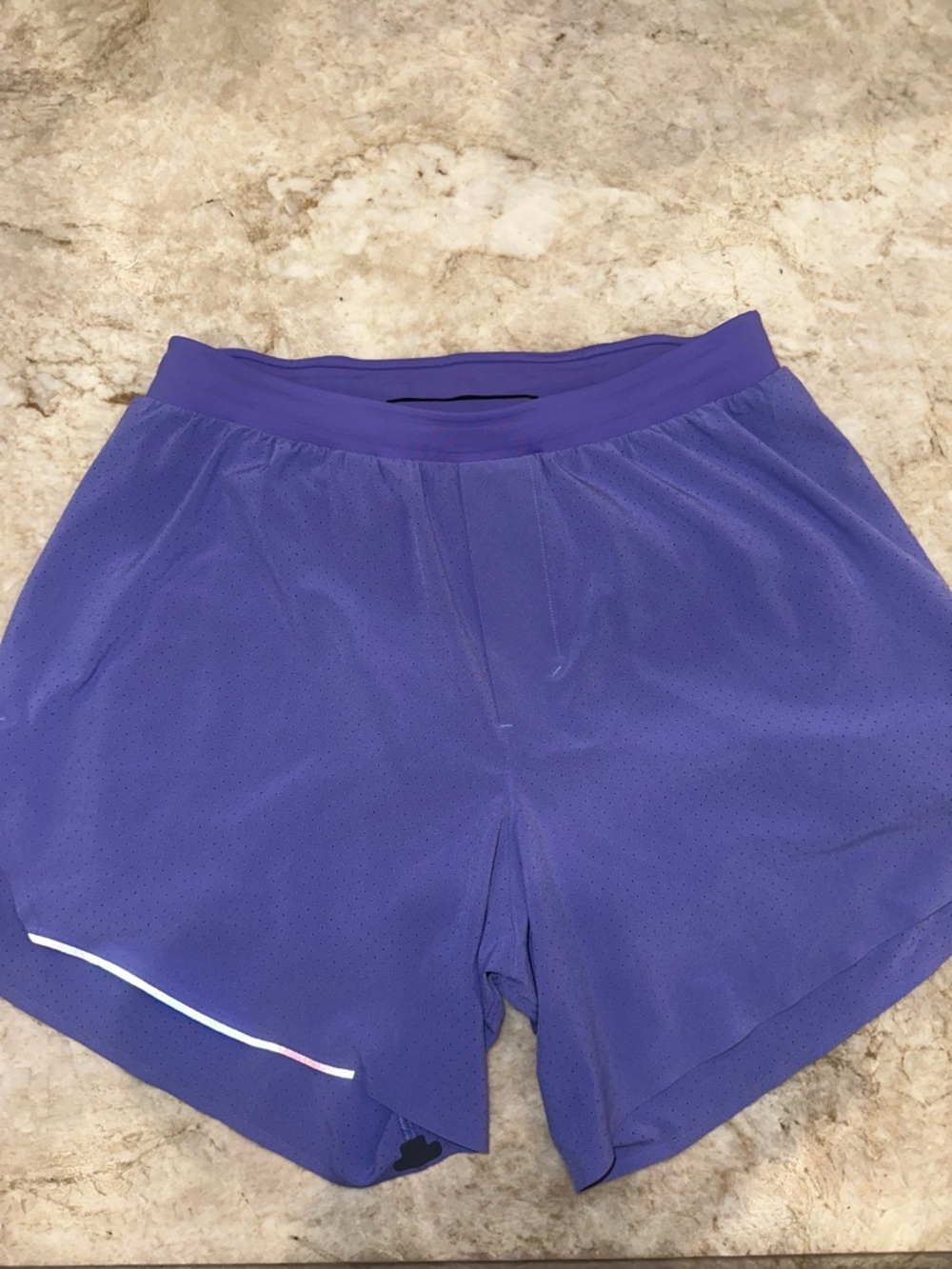 Lululemon Athletica Fast and Free Purple Shorts